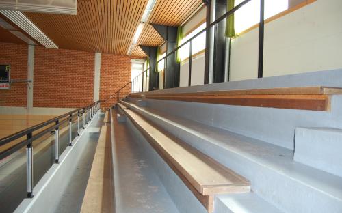 Tribüne Innenansicht Sachsenkreuzhalle image-519